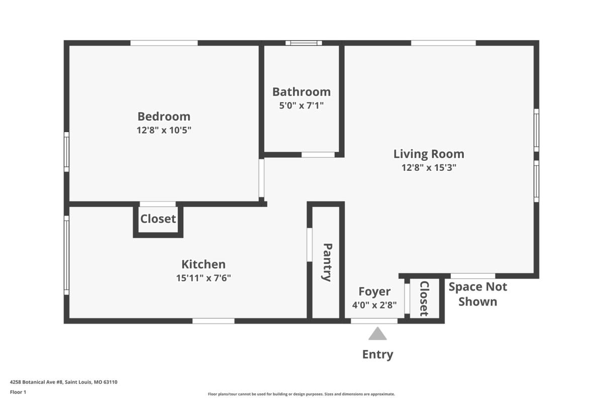 Apartment for rent at 4256-58 Botanical, Saint Louis, MO 63110