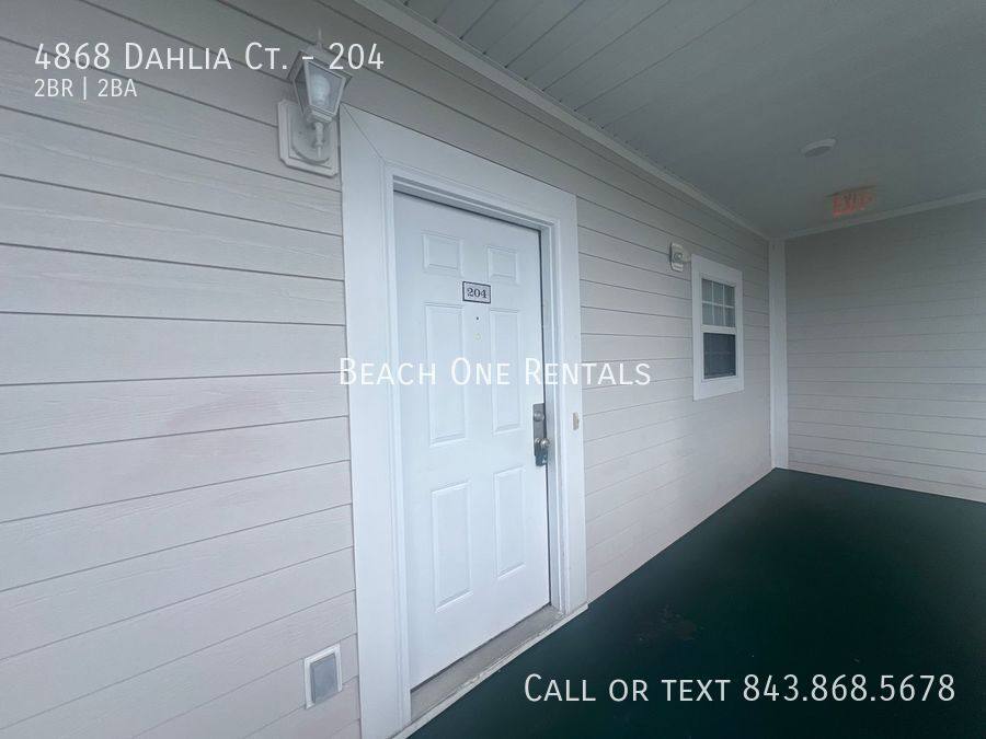 Condo for rent at 4868 Dahlia Court #204, Myrtle Beach, SC 29577