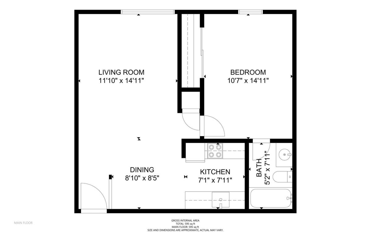 Apartment for rent at 7201 SE 5th St, Des Moines, IA 50315