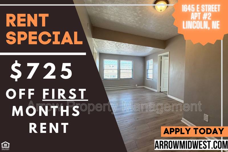 Apartment for rent at 1645 E St #2, Lincoln, NE 68508