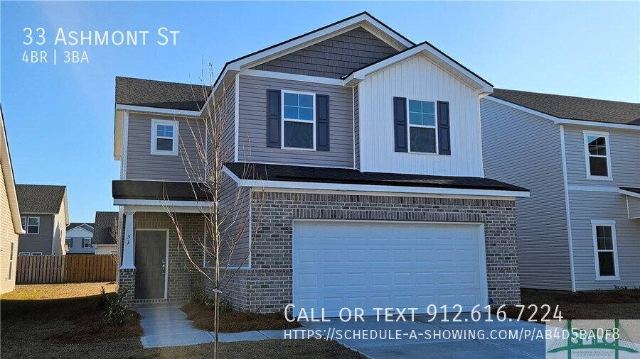 House for rent at 33 Ashmont St, Port Wentworth, GA 31407