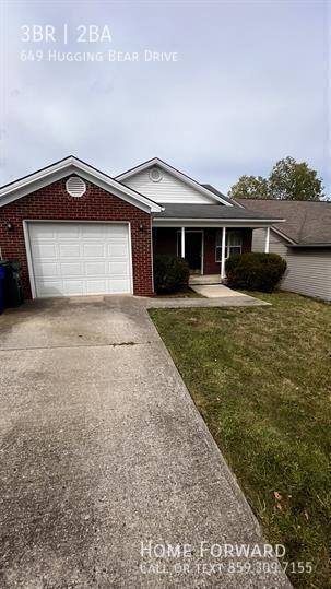 House for rent at 649 Hugging Bear Dr, Lexington, KY 40509