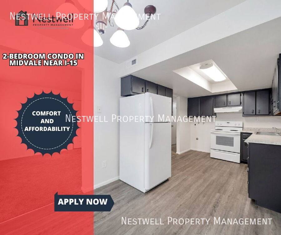 Condo for rent at 8453 S Westbridge Rd, Midvale, UT 84047