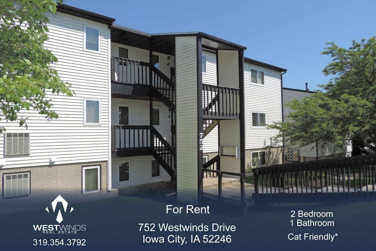 Apartment for rent at 752 Westwinds Dr, Iowa City, IA 52246