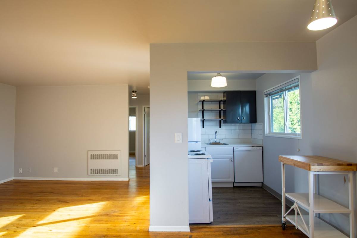 Apartment for rent at 3717 S Corbett Ave, Portland, OR 97239