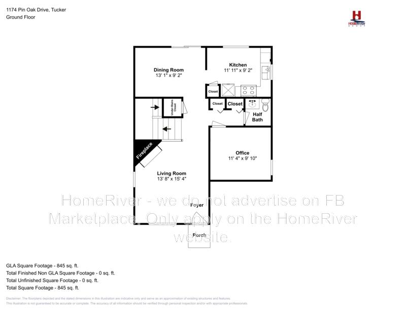 House for rent at 1174 Pin Oak Dr, Tucker, GA 30084