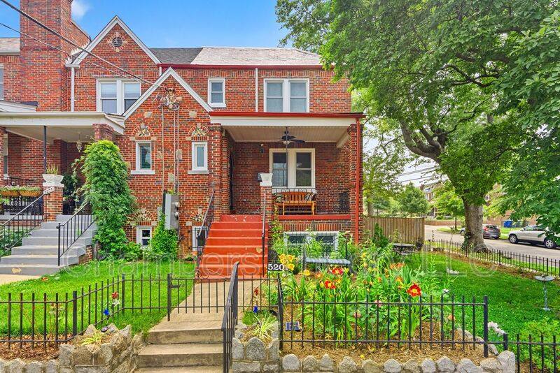 Townhouse for rent at 5201 2nd St NW #A, Washington, DC 20011