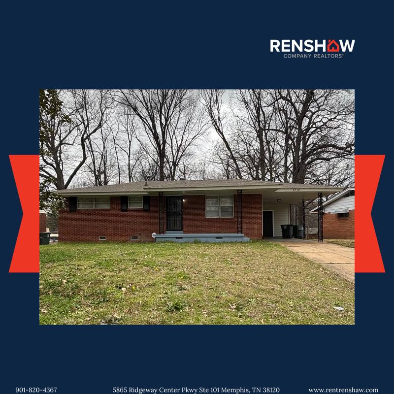 House for rent at 3238 Kenland Dr, Memphis, TN 38118