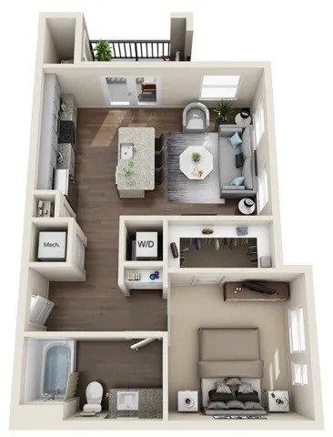 Apartment for rent at 821 Camino Vaquero Parkway #A6-77, Manchaca, TX 78652