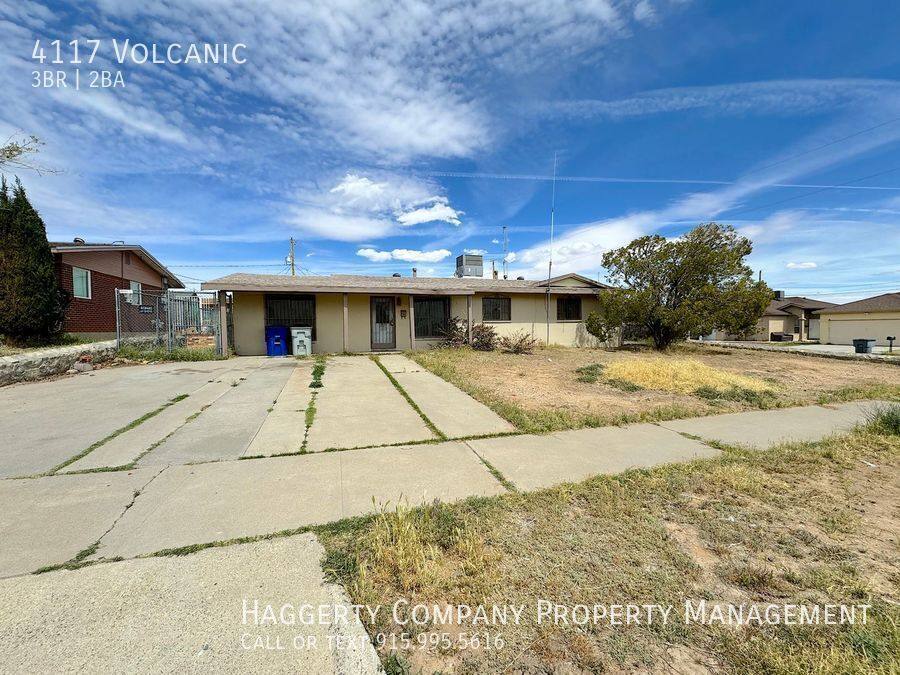 House for rent at 4117 Volcanic, El Paso, TX 79904