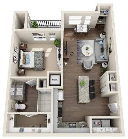 Apartment for rent at 821 Camino Vaquero Parkway #A3-7, Manchaca, TX 78652