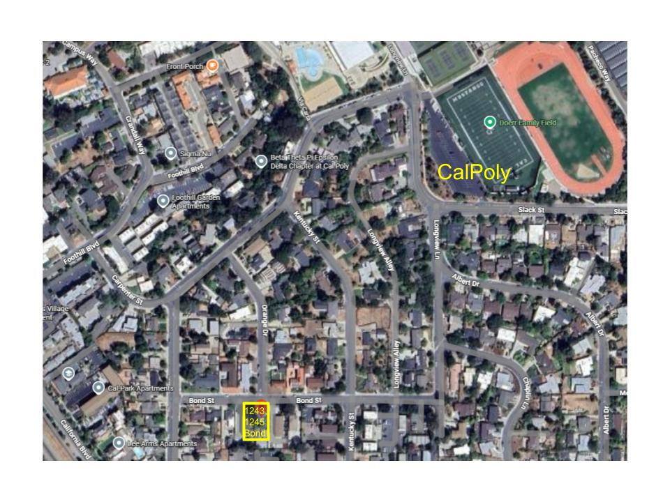 Apartment for rent at 1243 Bond St, San Luis Obispo, CA 93405