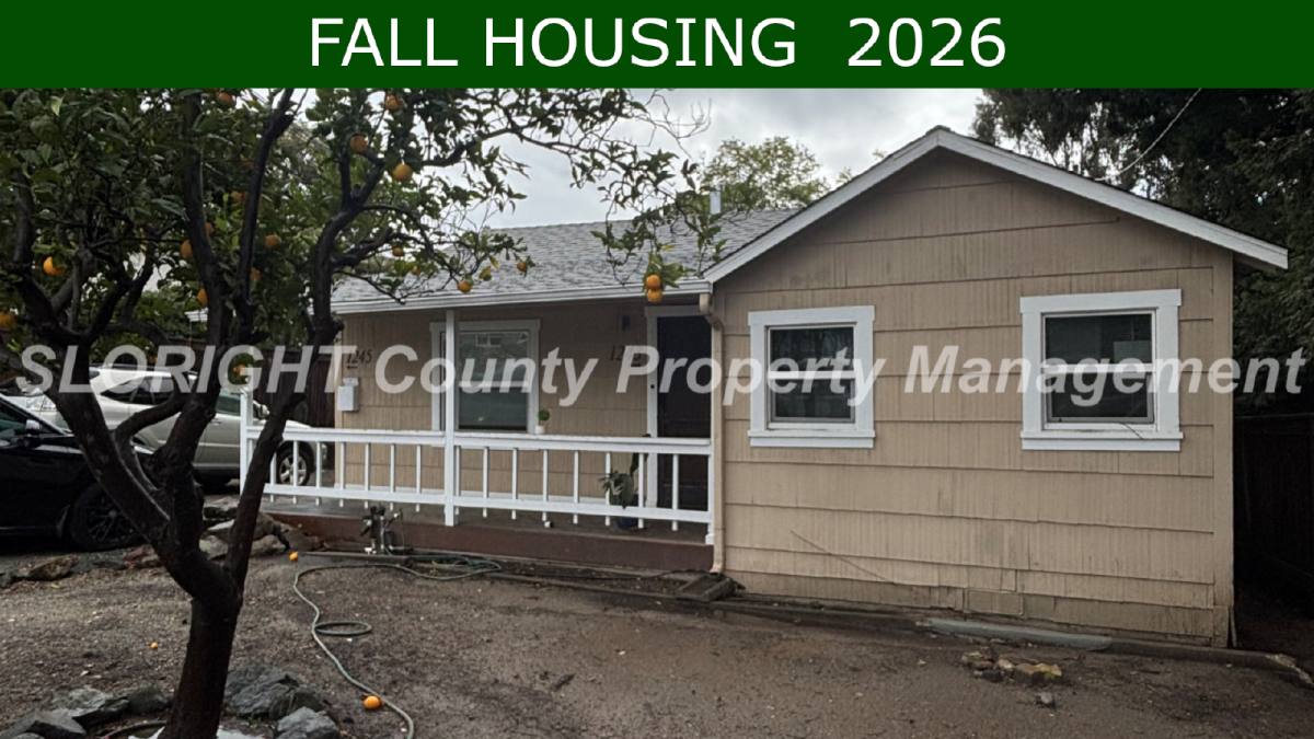 Apartment for rent at 1243 Bond St, San Luis Obispo, CA 93405