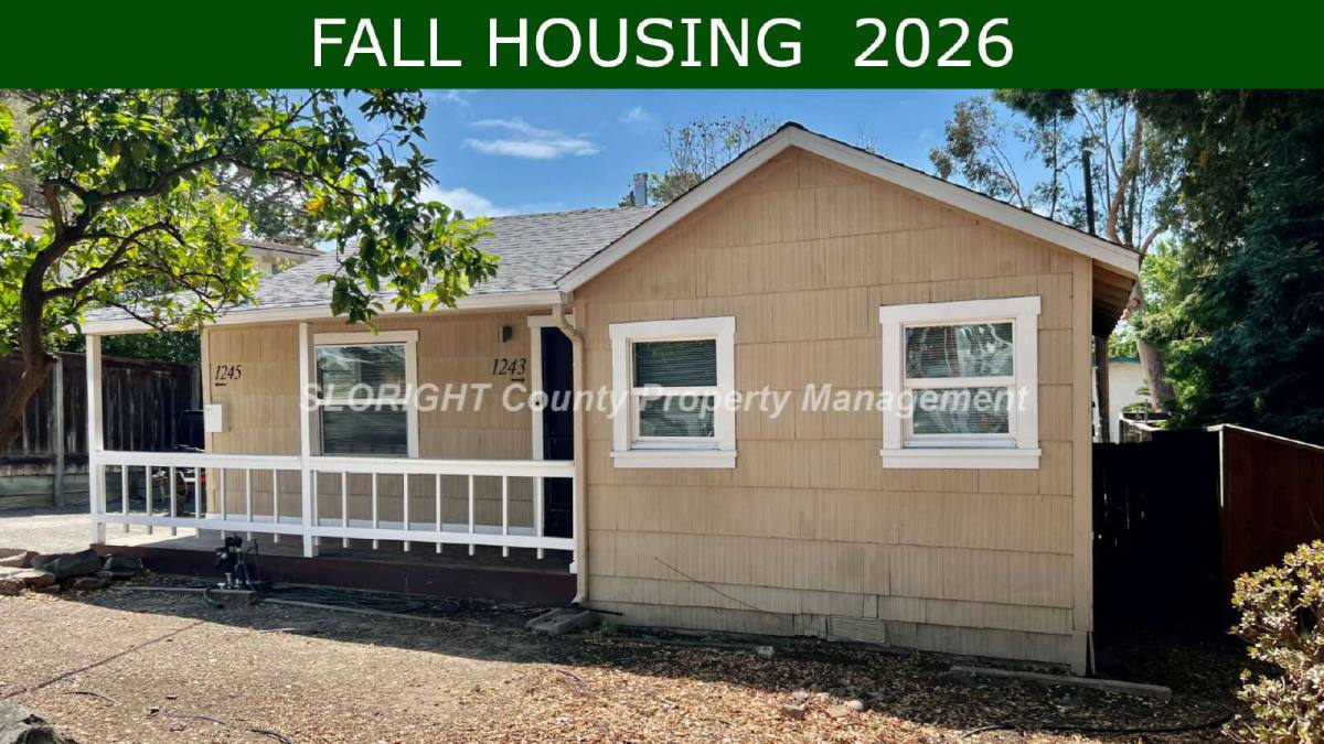 Apartment for rent at 1243 Bond St, San Luis Obispo, CA 93405