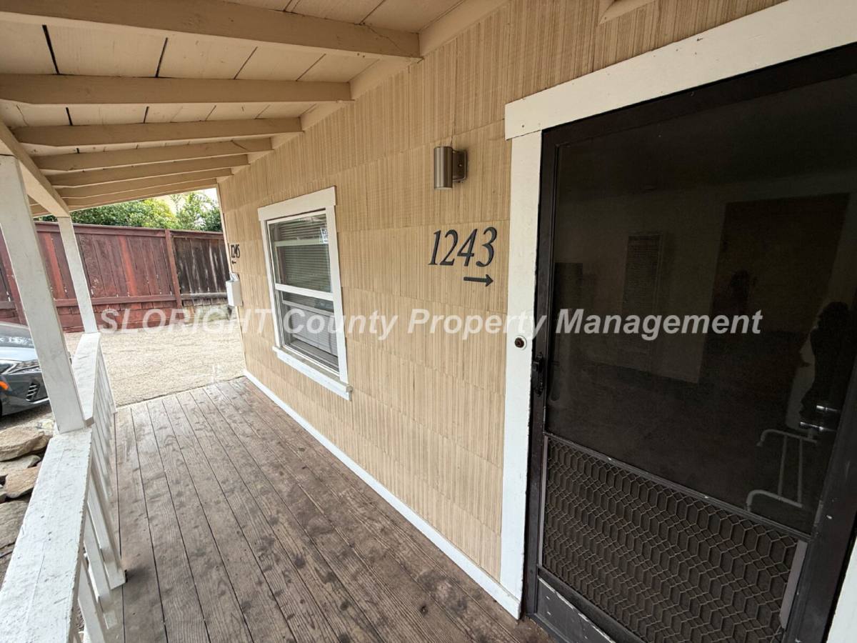 Apartment for rent at 1243 Bond St, San Luis Obispo, CA 93405