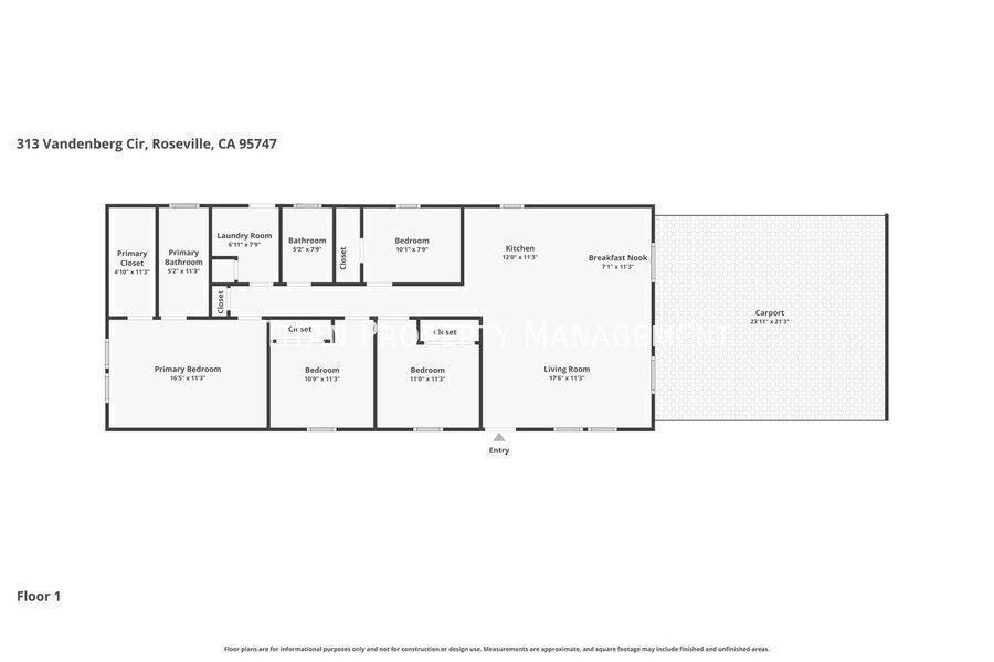 Apartment for rent at 313 Vandenberg Circle, Roseville, CA 95747