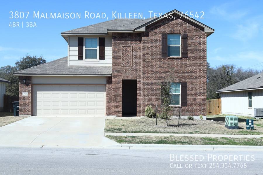 House for rent at 3807 Malmaison Rd Texas, Killeen, TX 76542