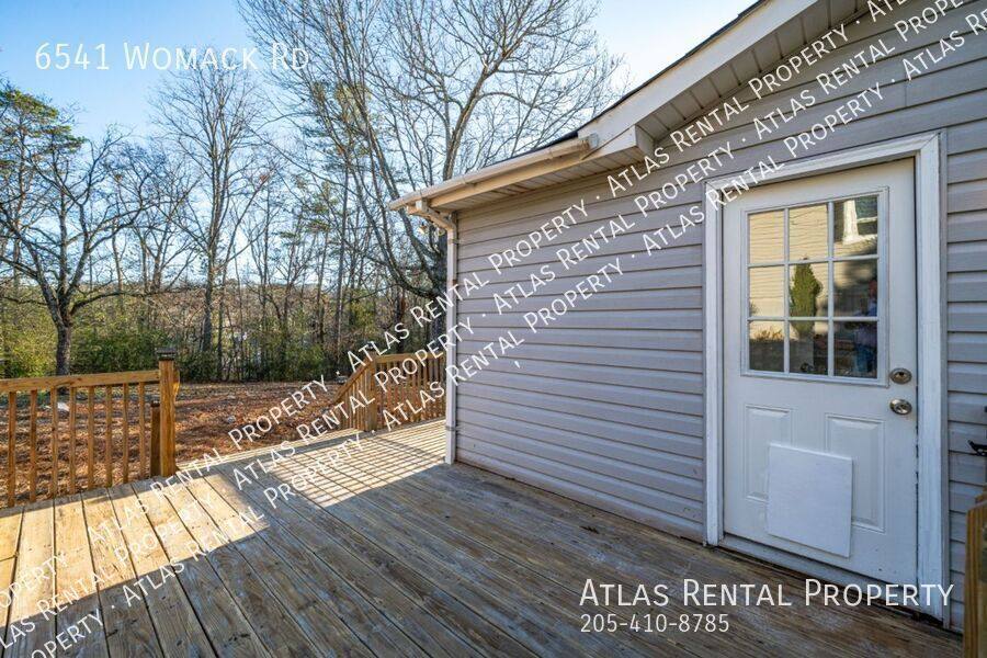 House for rent at 6541 Womack Rd, Pinson, AL 35126