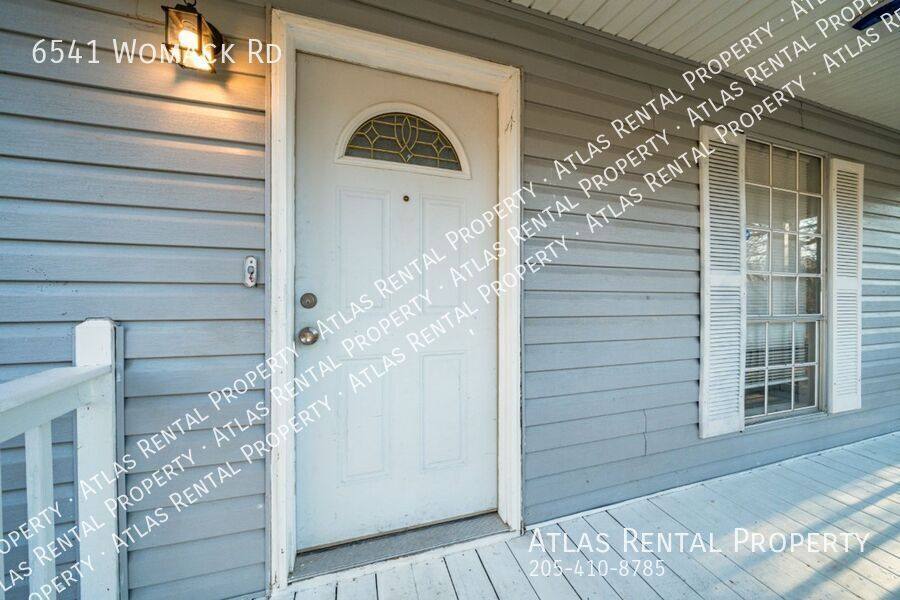 House for rent at 6541 Womack Rd, Pinson, AL 35126