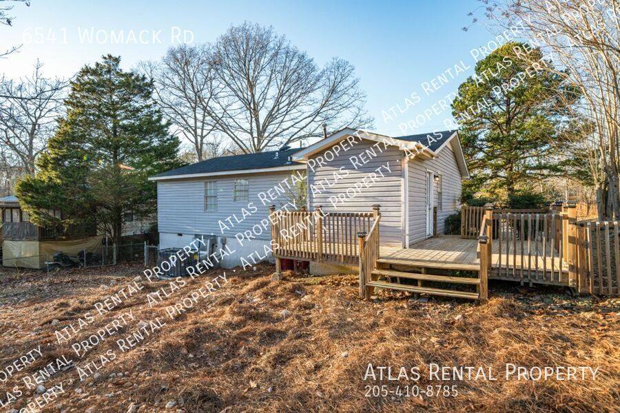 House for rent at 6541 Womack Rd, Pinson, AL 35126