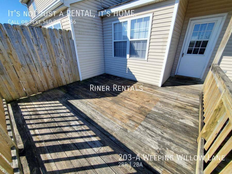 Townhouse for rent at 203-A Weeping Willow Lane, Bridgewater, VA 22812
