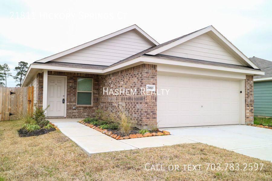 House for rent at 21811 Hickory Springs Court, New Caney, TX 77357