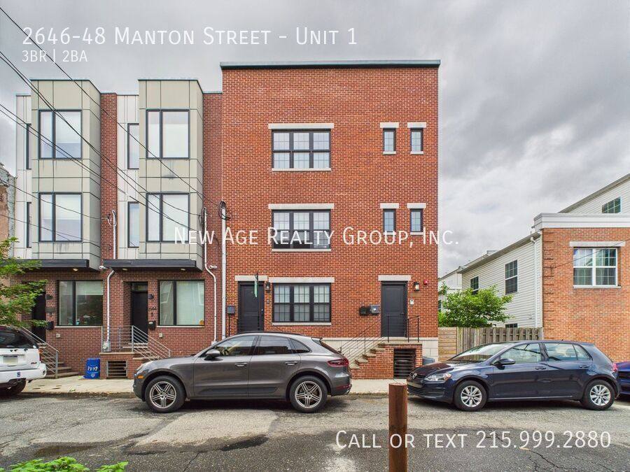 Apartment for rent at 2646-48 Manton St #1, Philadelphia, PA 19146