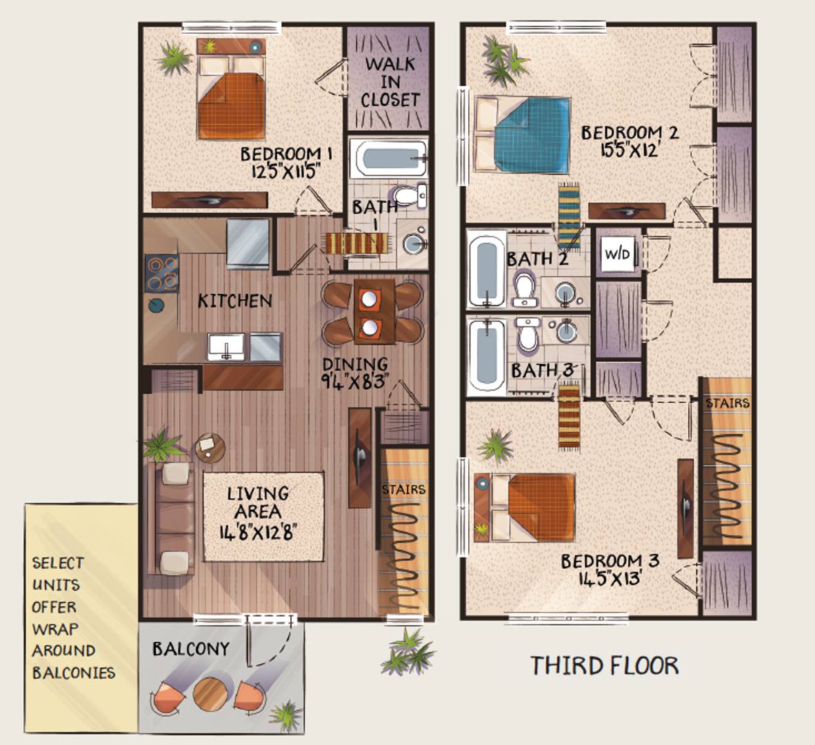 Townhouse for rent at 1625 Elmwood Court, Charlottesville, VA 22903