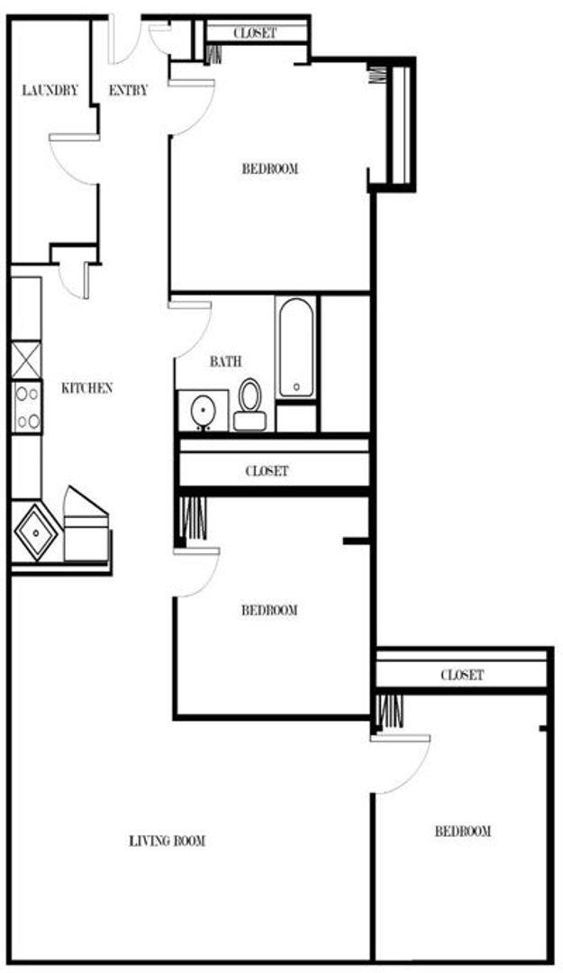 Apartment for rent at 401 S Washington Square, Lansing, MI 48933