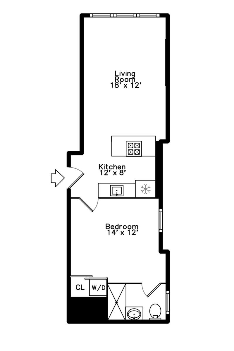 Apartment for rent at 1421 N Dearborn St, Chicago, IL 60610
