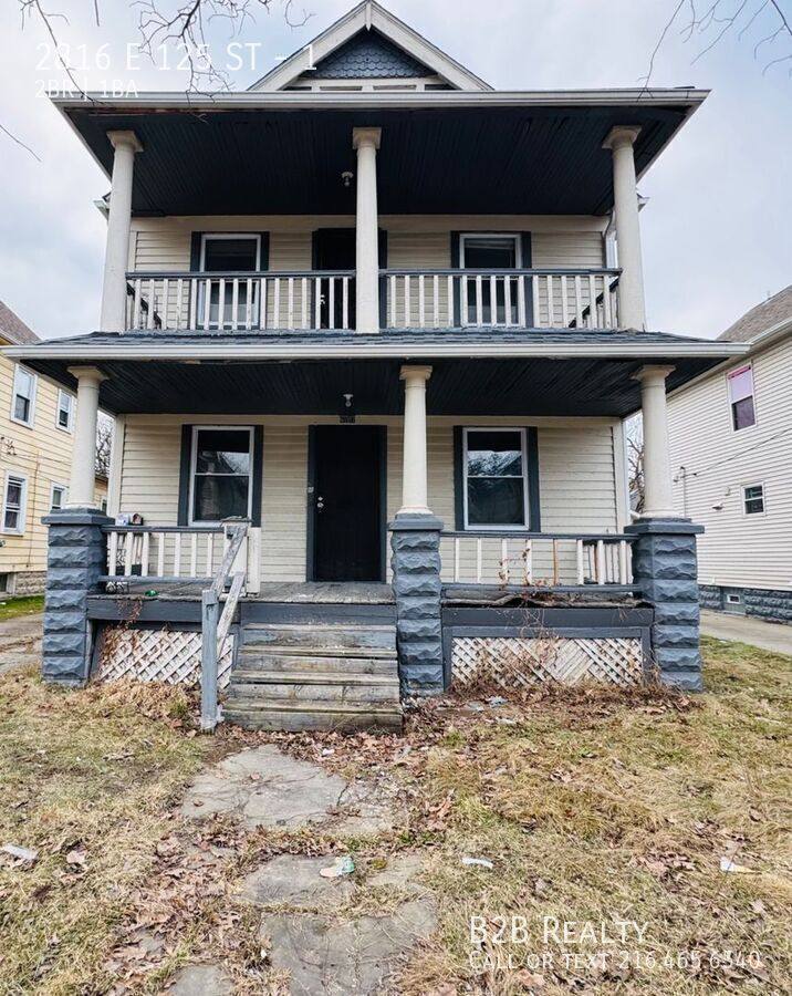 Apartment for rent at 2816 E 125 St #1, Cleveland, OH 44120