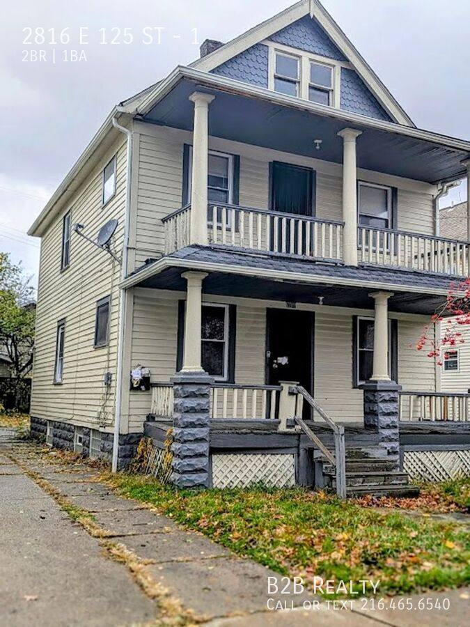 Apartment for rent at 2816 E 125 St #1, Cleveland, OH 44120