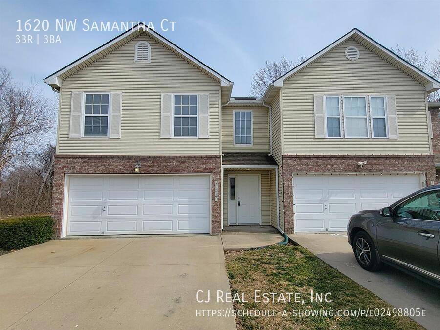 Townhouse for rent at 1620 NW Samantha Court, Blue Springs, MO 64015