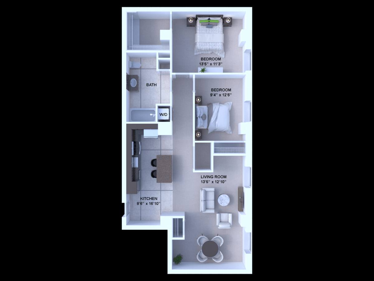 Apartment for rent at 607 E Second Ave, Flint, MI 48502