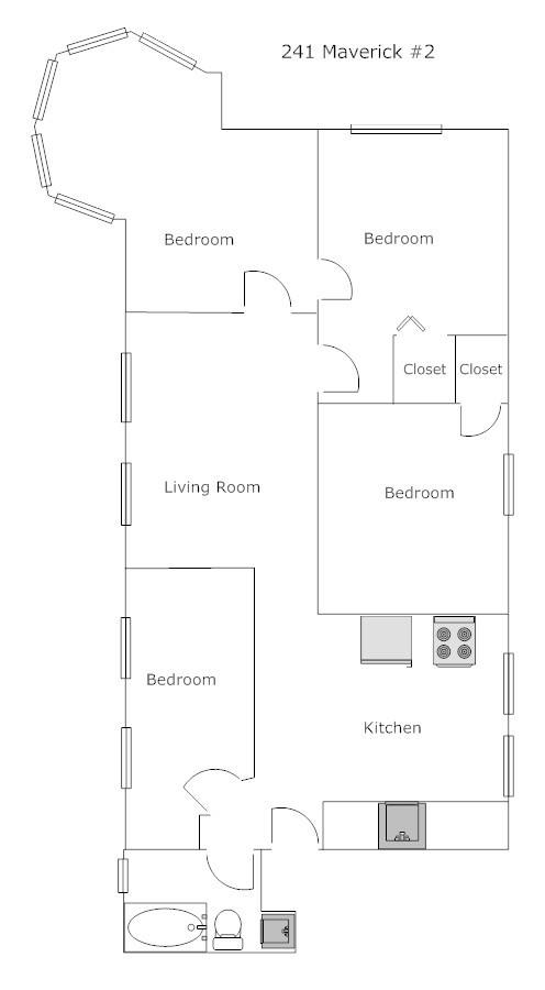 Apartment for rent at 239-241 Maverick St, East Boston, MA 02128