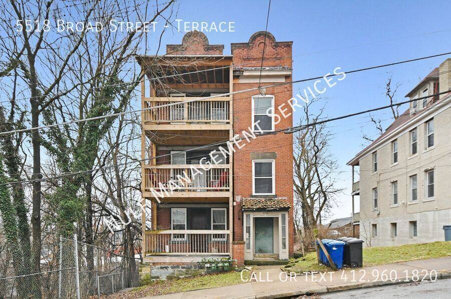 Apartment for rent at 5518 Broad St #TERRACE, Pittsburgh, PA 15206