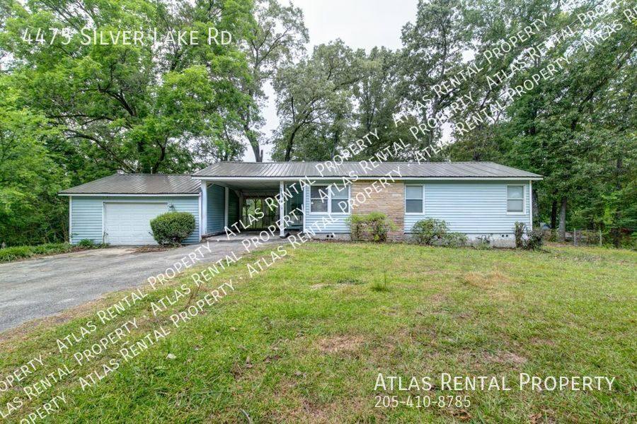 House for rent at 4475 Silver Lake Rd, Pinson, AL 35126