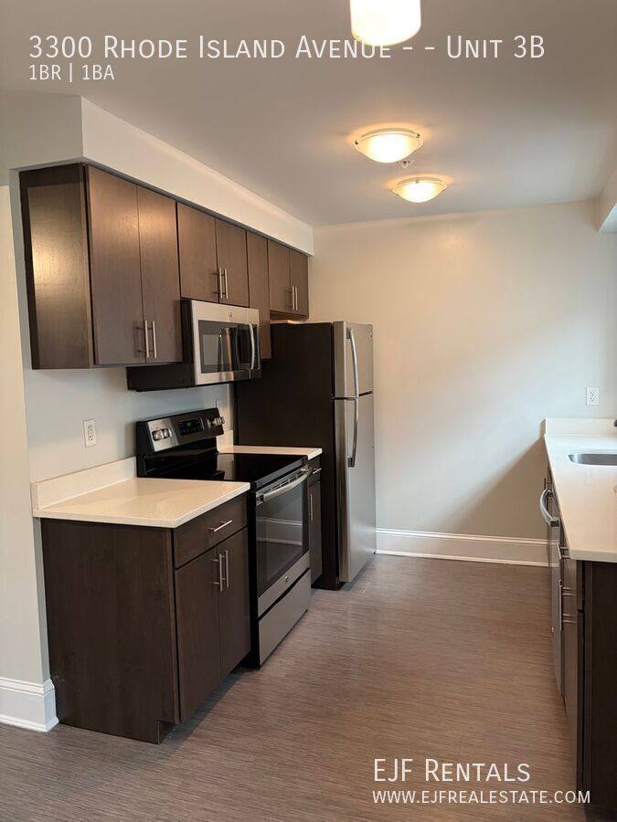 Apartment for rent at 3300 Rhode Island Ave #3B, Mount Rainier, MD 20712