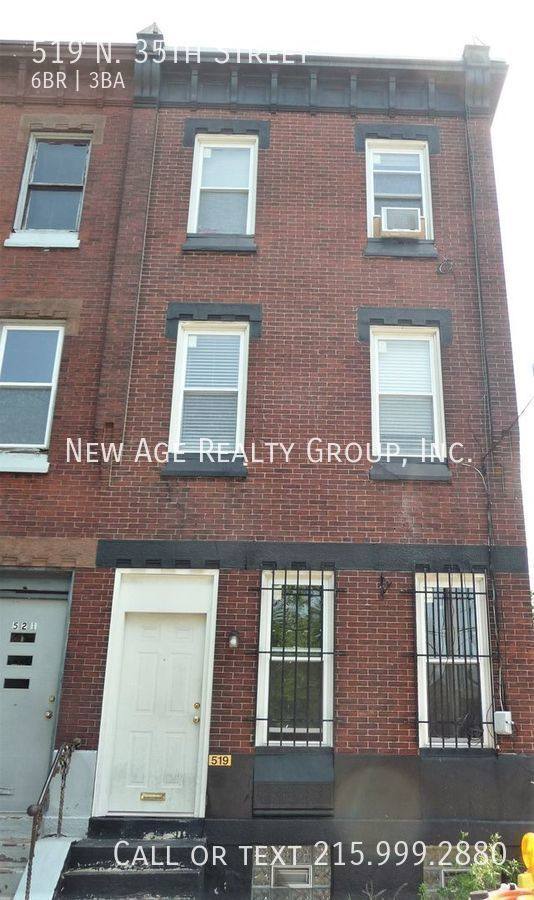 House for rent at 519 N 35th St, Philadelphia, PA 19104