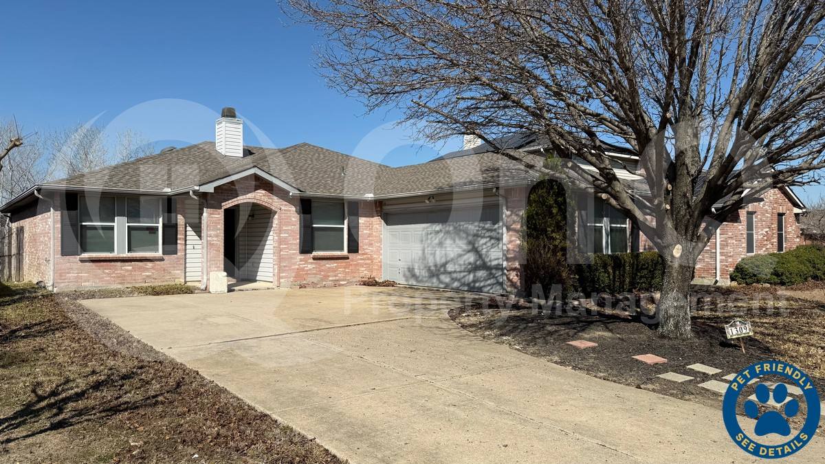 House for rent at 1309 Dawson Way, Mesquite, TX 75181