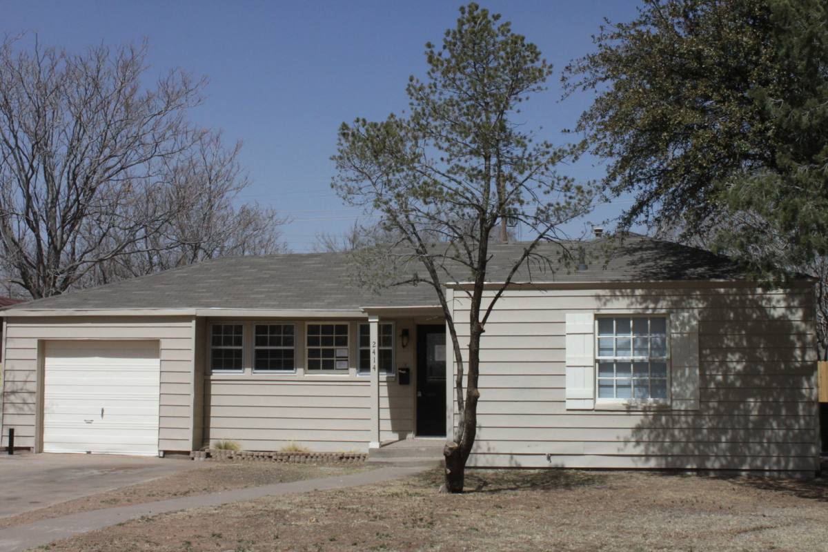 House for rent at 2414 32nd St, Lubbock, TX 79411