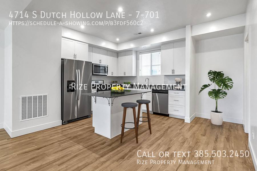 Townhouse for rent at 4714 S Dutch Hollow Lane #7-701, Salt Lake City, UT 84117