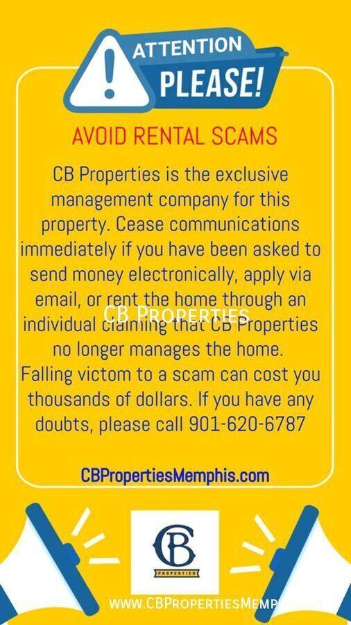 House for rent at 1190 Inman Cove, Memphis, TN 38111