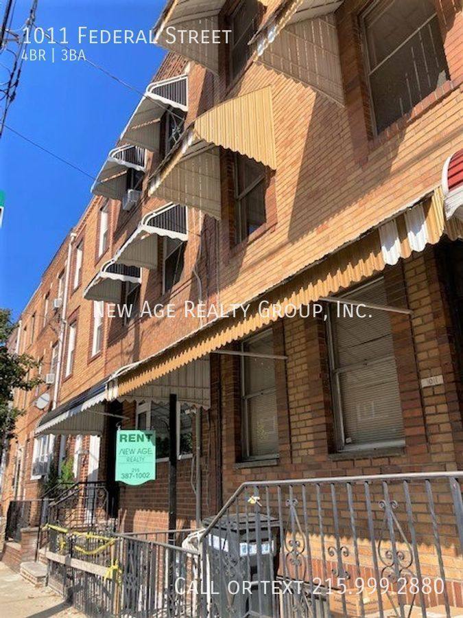 House for rent at 1011 Federal St, Philadelphia, PA 19147