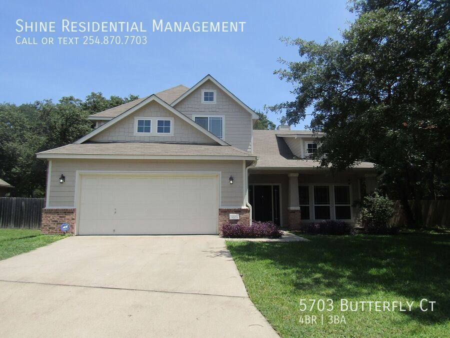 House for rent at 5703 Butterfly Court, Temple, TX 76502