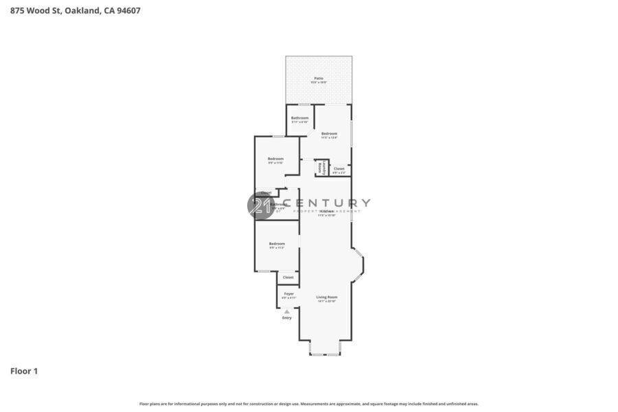 Condo for rent at 875 Wood St #875, Oakland, CA 94607