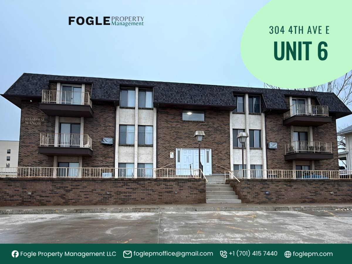 Apartment for rent at 304 4th Ave E, Williston, ND 58801