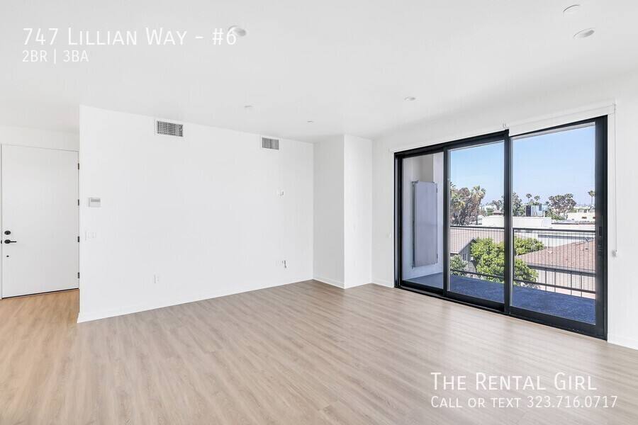 Townhouse for rent at 747 Lillian Way #7, Los Angeles, CA 90038
