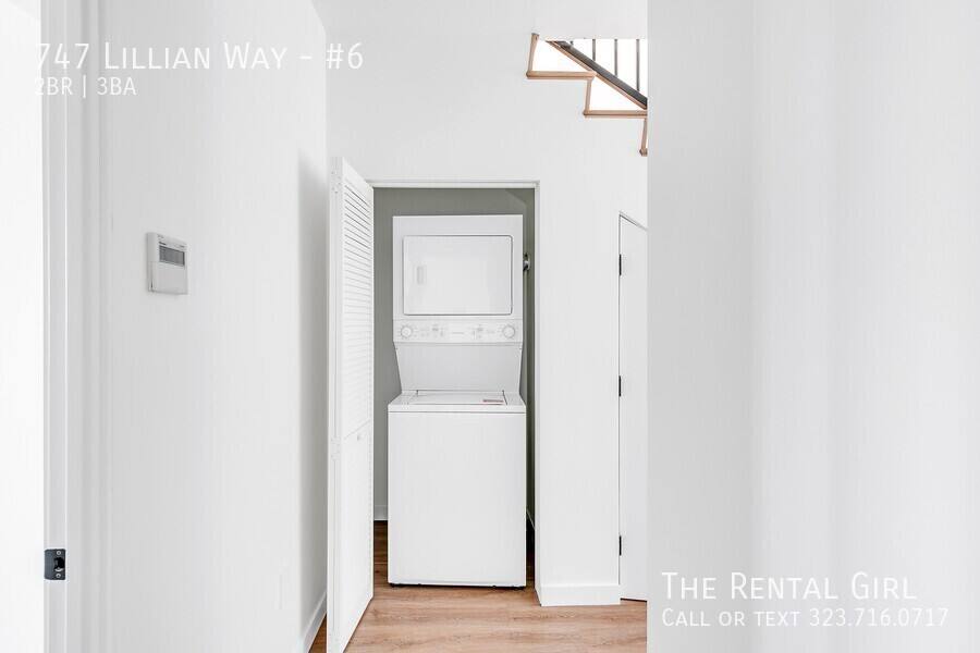 Townhouse for rent at 747 Lillian Way #7, Los Angeles, CA 90038
