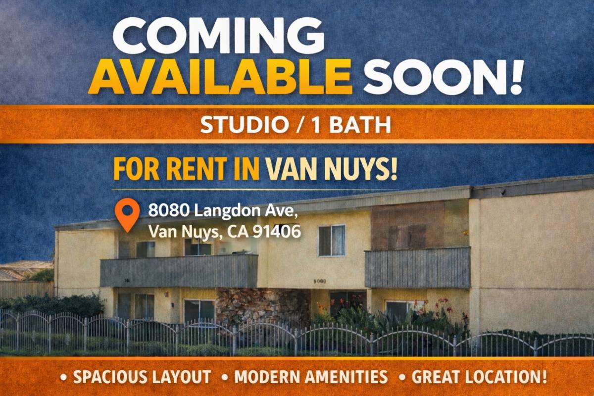 Apartment for rent at 8080 Langdon Ave, Van Nuys, CA 91406